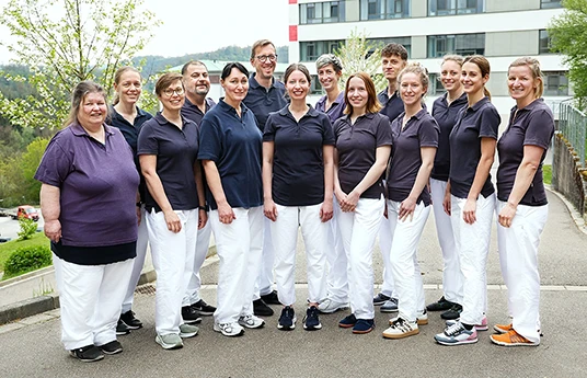 Unser Physiotherapie Team im therapiezentrum am diak
